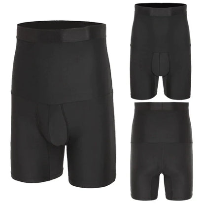 Men's Compression Shorts - CoreFlex-Black-S-Nora Luxe