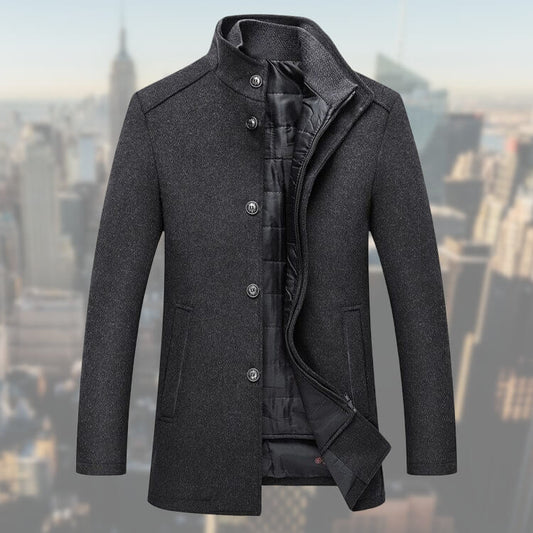 Waterproof Mens Parka Jacket with Removable Vest - Pexav