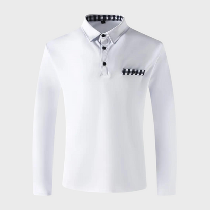 Men's Long Sleeve T-Shirt - Finn-Black-S-Nora Luxe