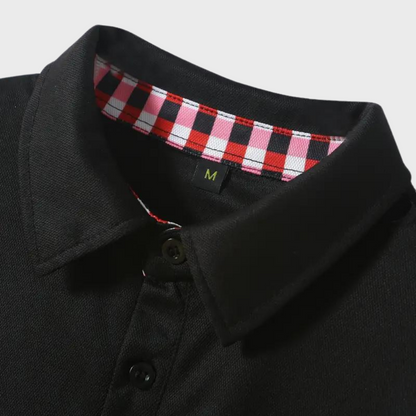 Men's Long Sleeve T-Shirt - Finn-Black-S-Nora Luxe