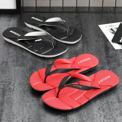 Men's Massage Flip Flops - Atlas-Black-5.5-Nora Luxe