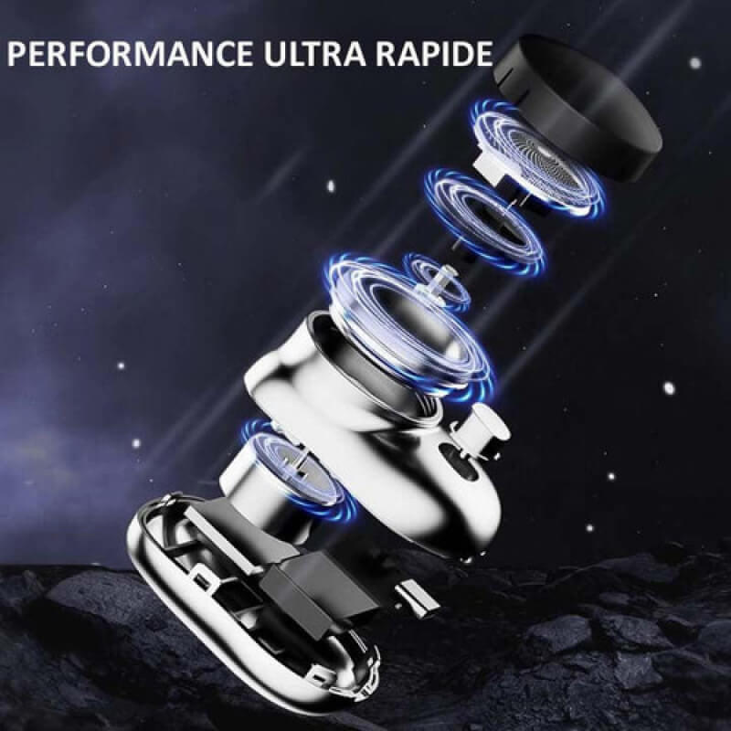 Compact Rechargeable Mens Shaver