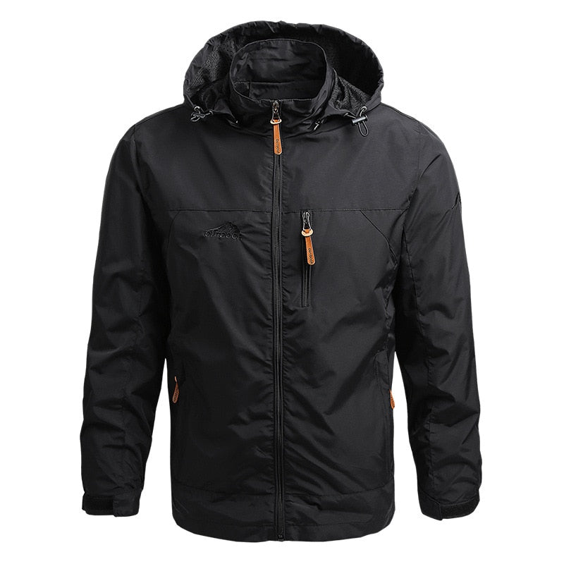 Waterproof Men's Hooded Parka Jacket - Pexav