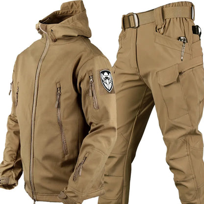 Men's Outdoor Set - Thomas-Beige-2XS-Nora Luxe