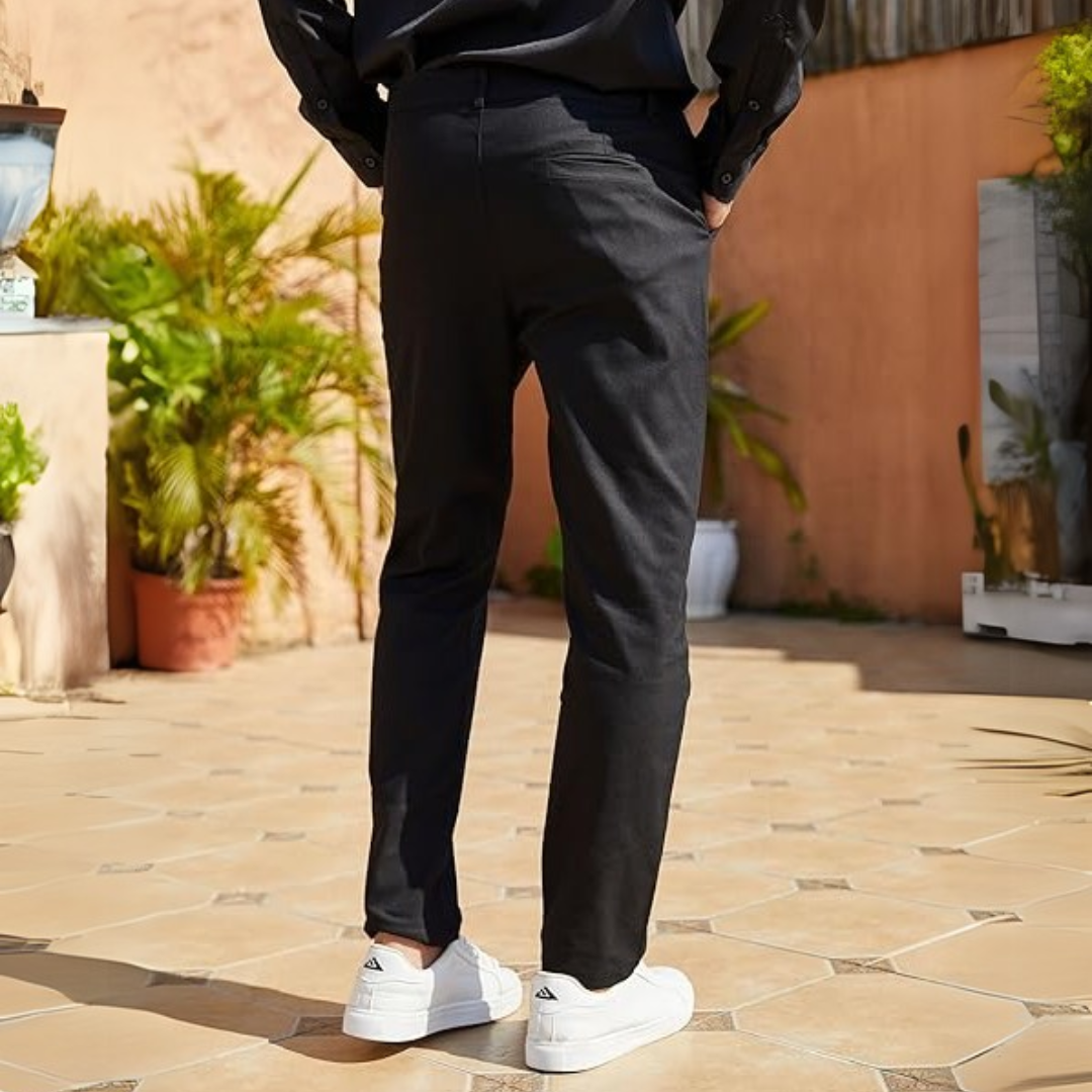 Comfortable Fit Stretch Pants for Men - Pexav
