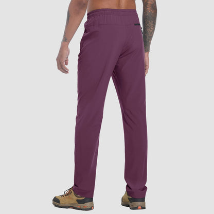 Men's Stretch & Quick-Dry Hiking Trousers - Logan-Dark Gray-S-Nora Luxe