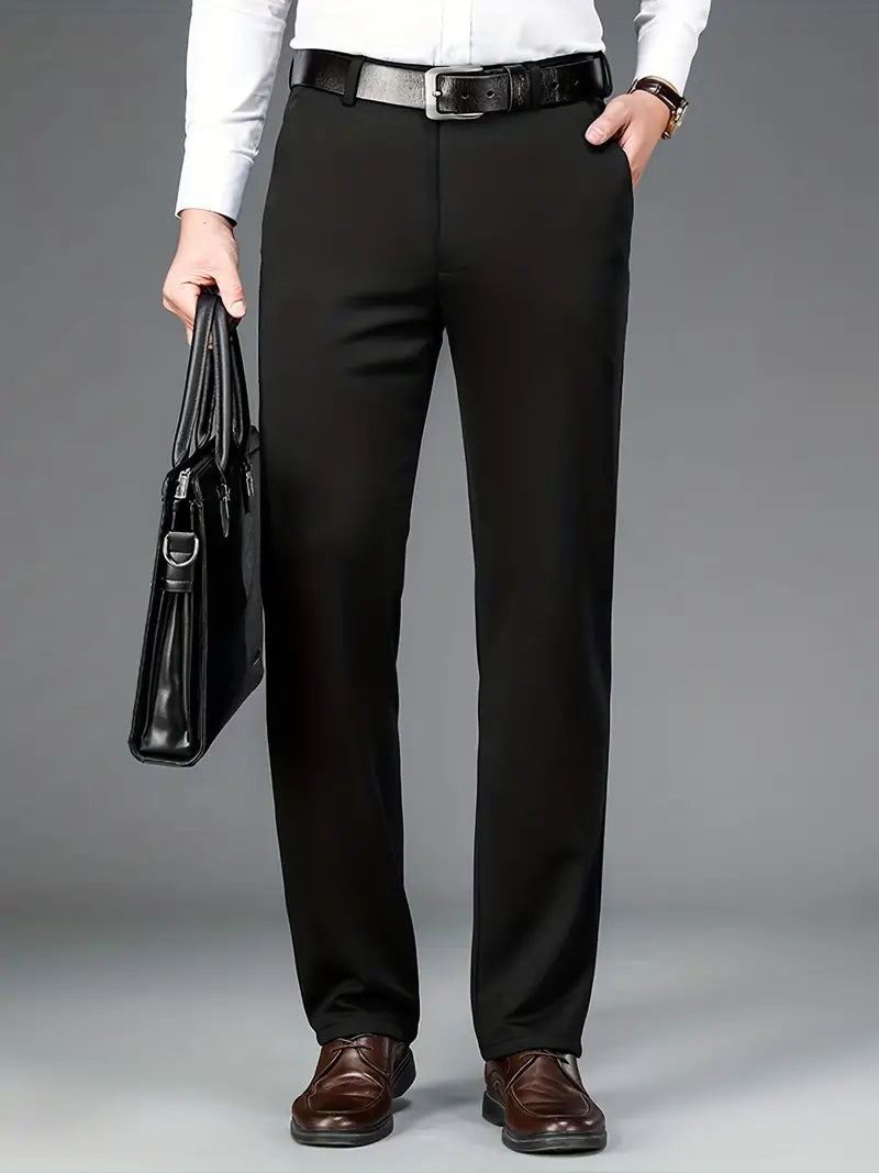 Comfortable Fit Men's Stretch Pants - Pexav