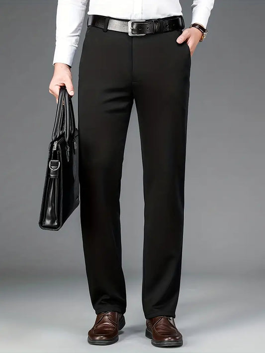 Comfortable Fit Men's Stretch Pants - Pexav