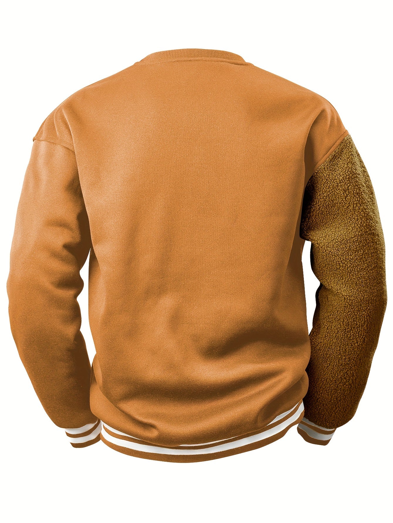 Men's Sweatshirt with Embroidered Cartoon Bear - Jasper-Black-S-Nora Luxe