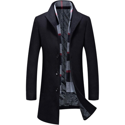 Classic Mens Waterproof Trench Coat - Pexav