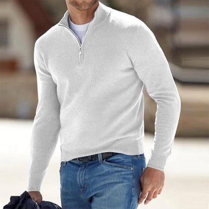 Classic Zip Up Mens Sweatshirt - Pexav