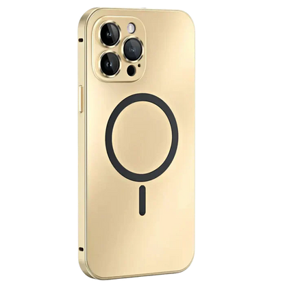 Metal Case for iPhone - MagCase-Silver-iPhone 15 Pro Max-Nora Luxe