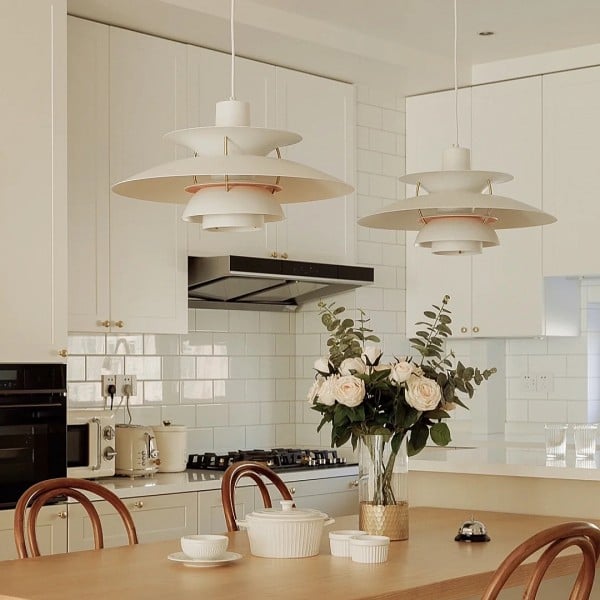 Colorful Danish Umbrella Pendant Light
