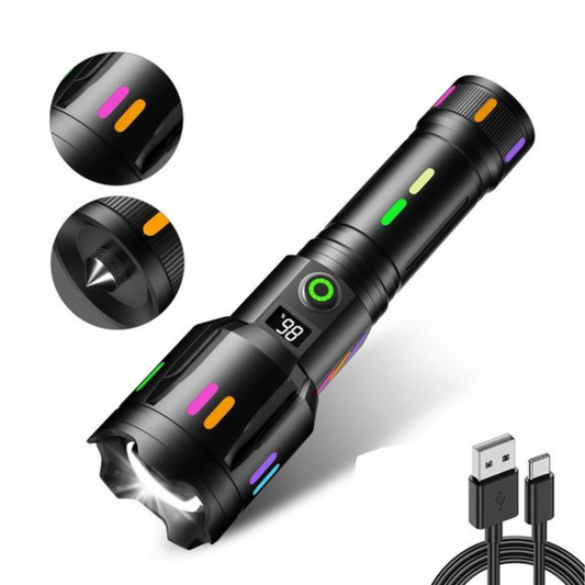 Bright Tactical Flashlight - LumenPro - Pexav