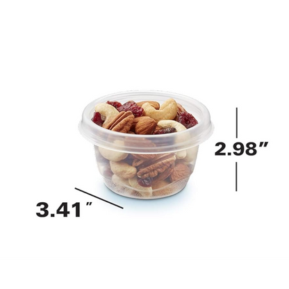 Mini Food Storage Containers – 118 ml with Lid (8-Pack)-Nora Luxe