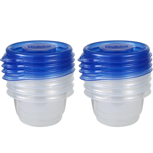 Compact Kitchen Storage Cups – 118ml with Lids (8-Pack) - Pexav