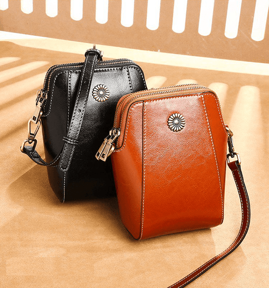 Small Cute Crossbody Purse with Flower Design - Pexav