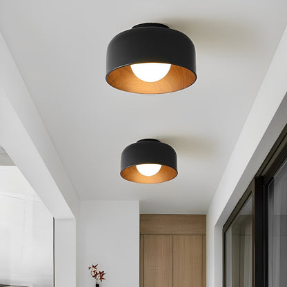 Sleek Bowl Shaped LED Ceiling Light Fixtures