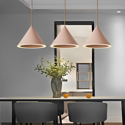 Simple Modern LED Pendant Island Light Chandelier