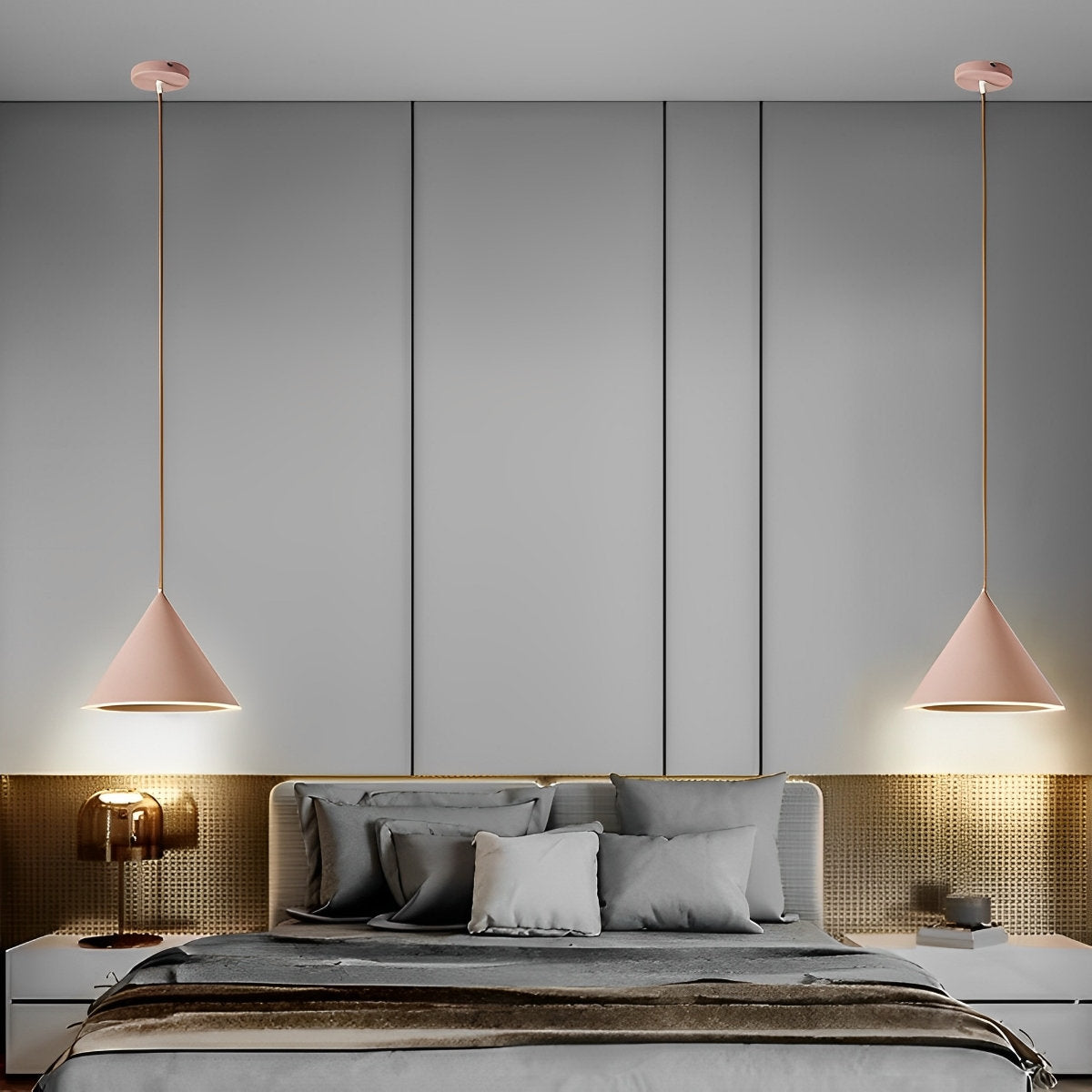 Simple Modern LED Pendant Island Light Chandelier