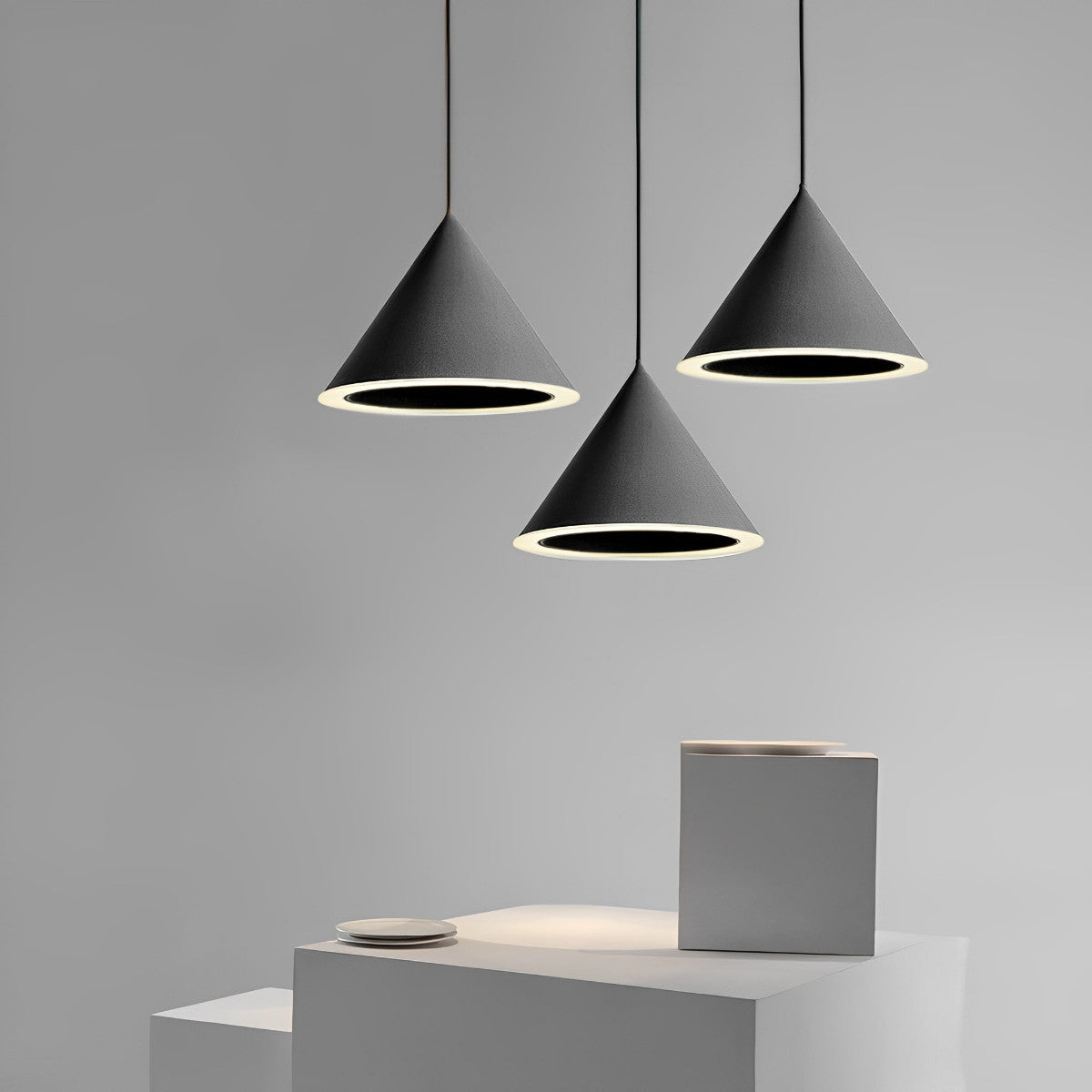 Simple Modern LED Pendant Island Light Chandelier