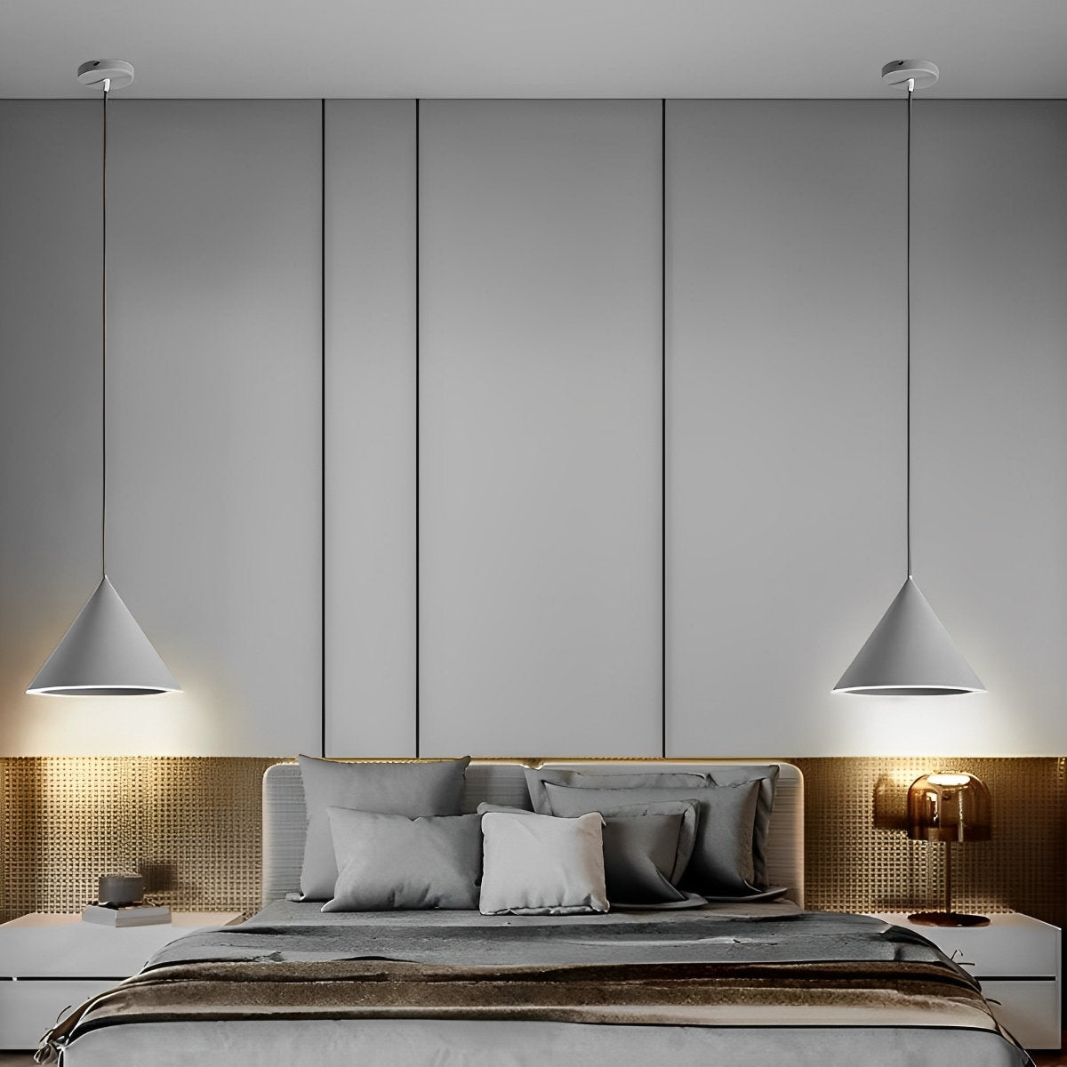 Simple Modern LED Pendant Island Light Chandelier