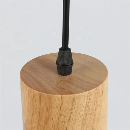 Minimalist LED Cylinder Pendant Lamp - NordicGlow-White-Nora Luxe