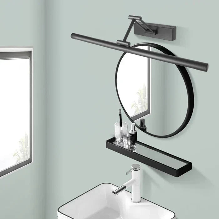 Minimalist LED Wall Lamp - ZenLite-Black-15.75 in-Cold Light-Nora Luxe