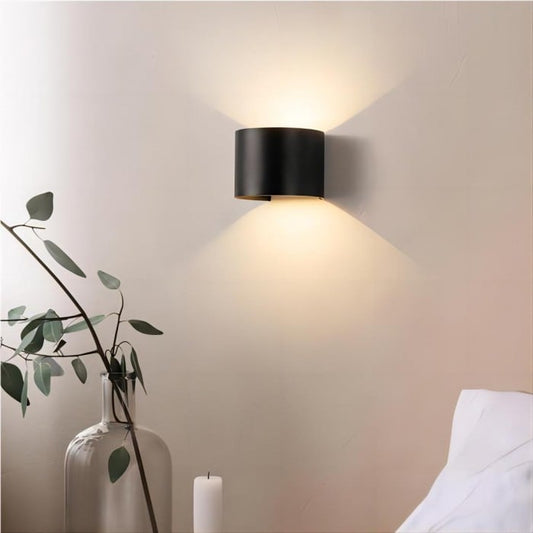 Sleek Square LED Wall Lamp – Simple Dimmable Light Fixtures - Pexav