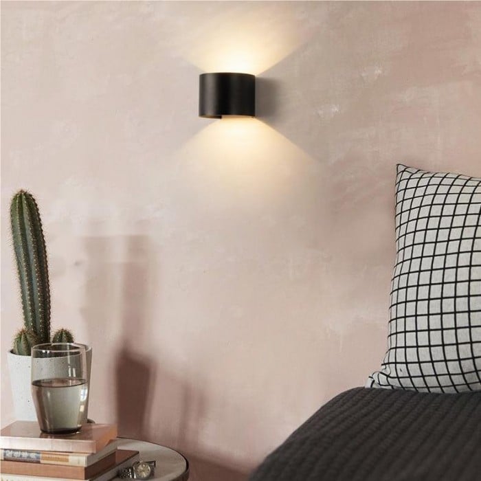 Modern Cube LED Wall Light – Minimalist Up Down Lighting Fixture