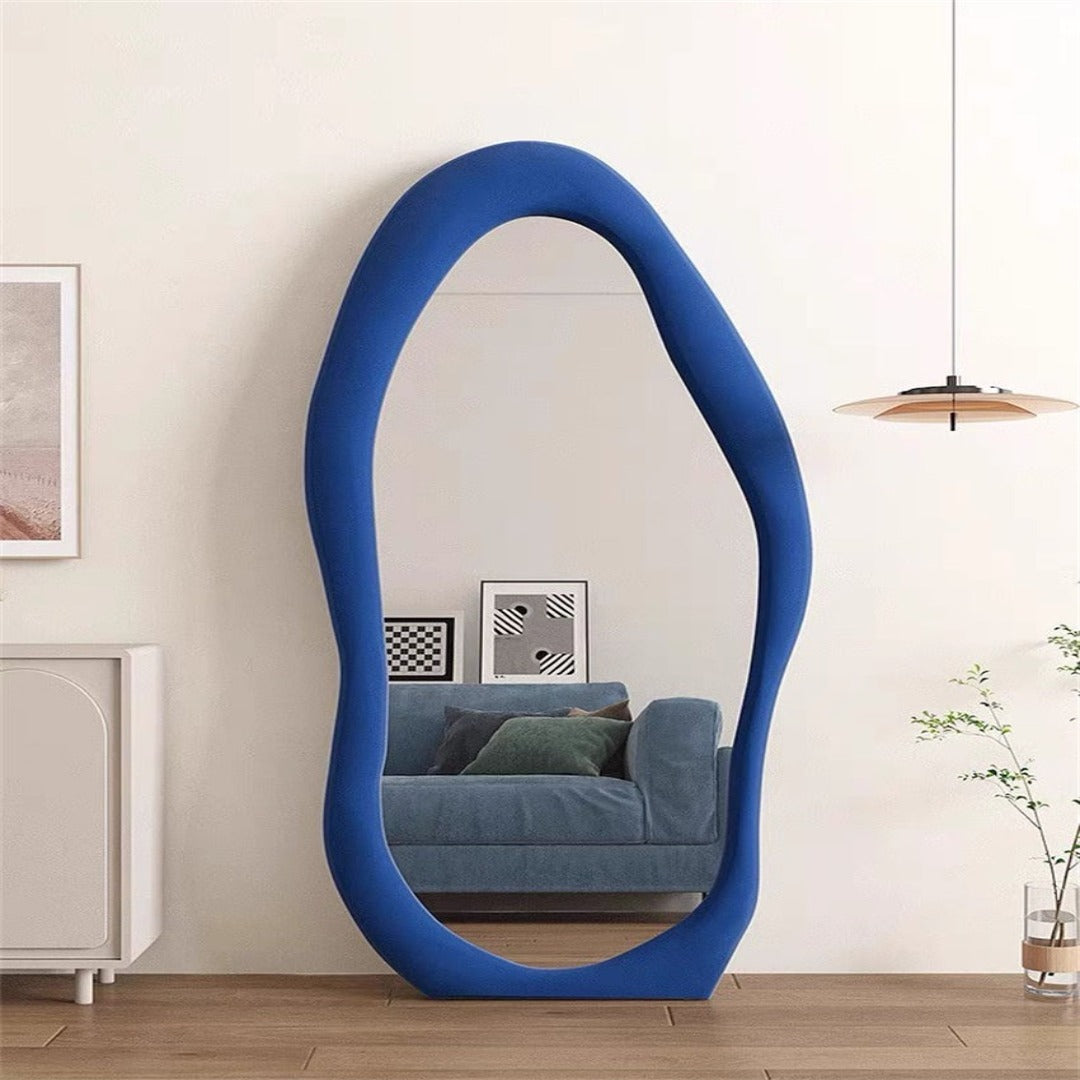 Unique Oval Oversized Wall Mirror