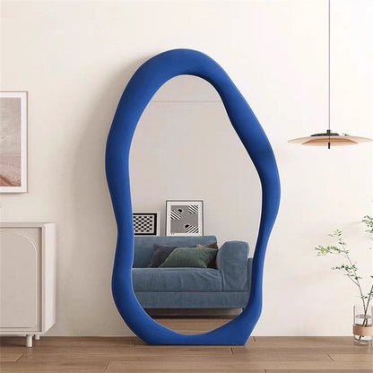 Unique Oval Oversized Wall Mirror