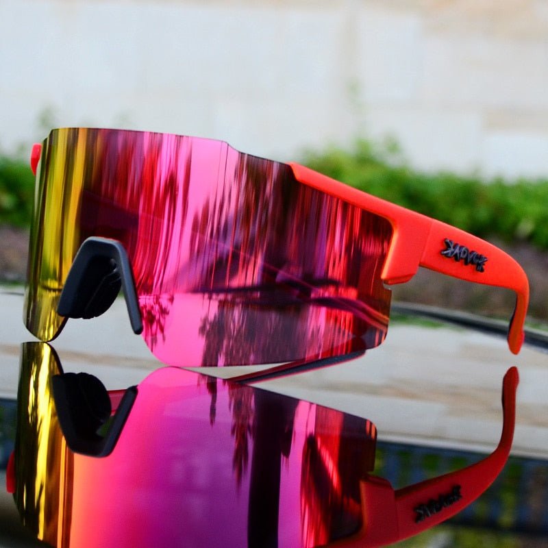 Mirrored Bicycle Sunglasses - ReflectRide-10-Nora Luxe