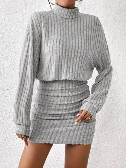 Sleeveless Crew Neck Mini Dress