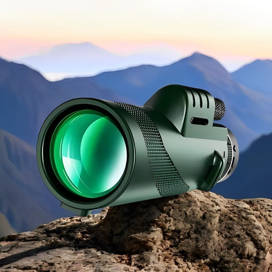 Compact High Definition Spotting Scope - 40x60 Zoom - Pexav