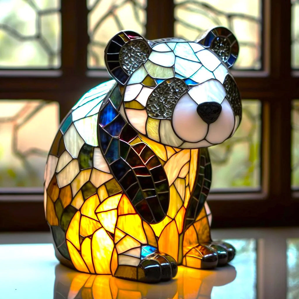 Modern Art Lamp - LumiAura-Panda-5.91 inches-Nora Luxe