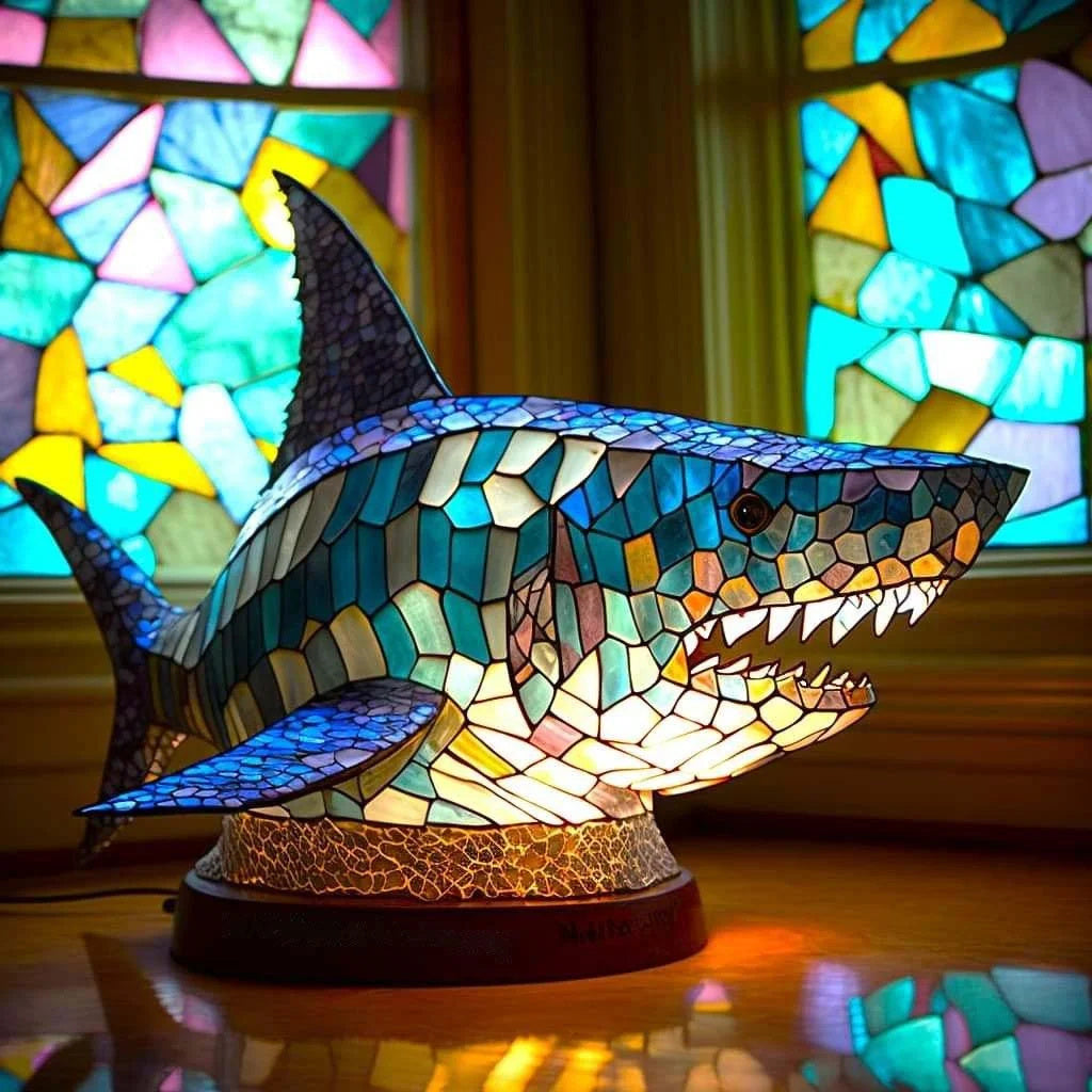 Modern Art Lamp - LumiAura-Wolf-5.91 inches-Nora Luxe