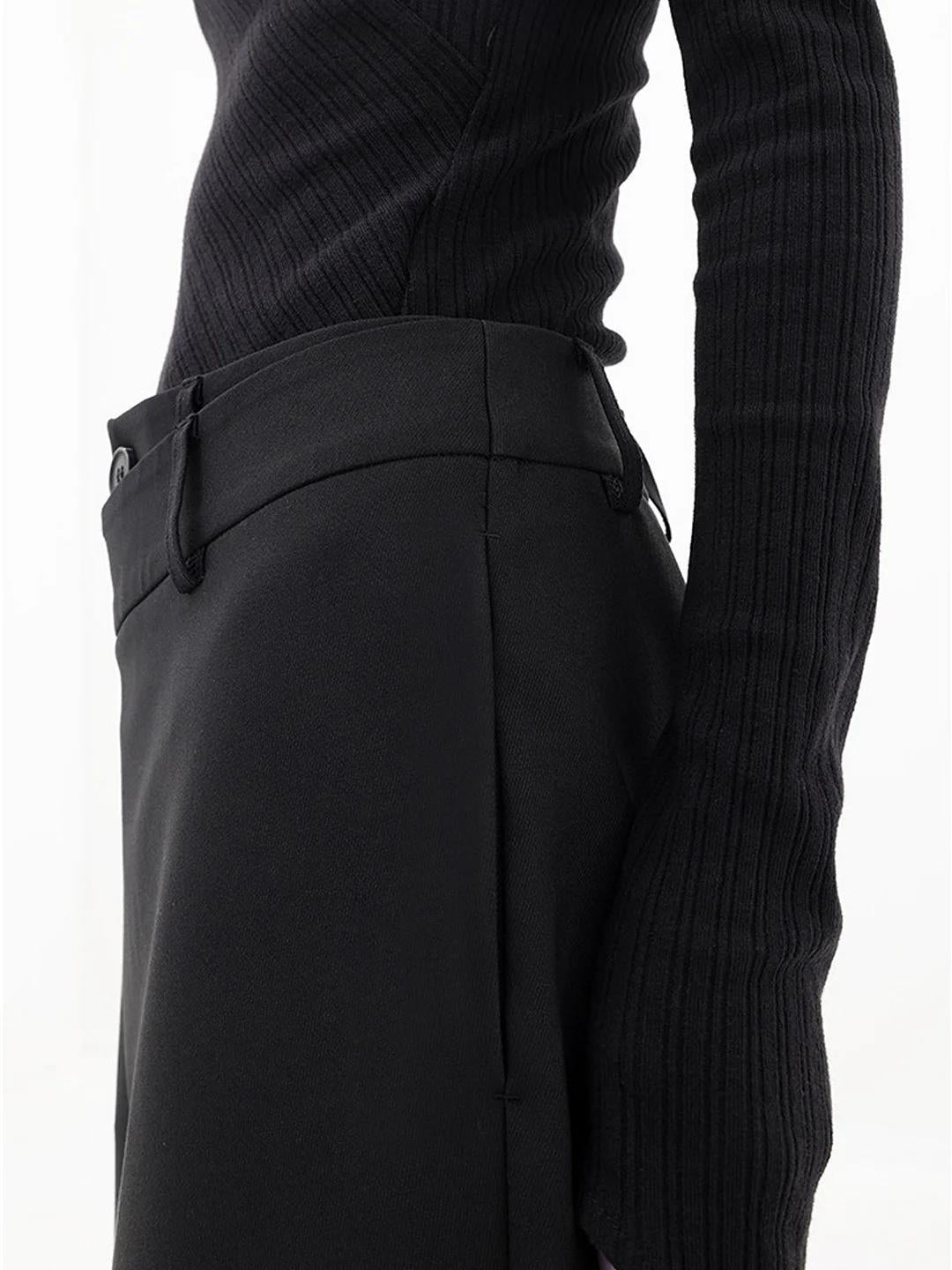 Modern Baggy Ladies Trousers - Emma-Black-S-Nora Luxe