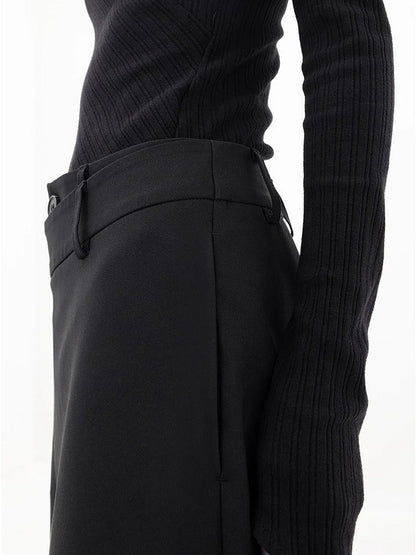 Modern Baggy Ladies Trousers - Emma-Black-S-Nora Luxe