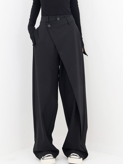 Comfortable Loose Fit Women's Trousers - Pexav