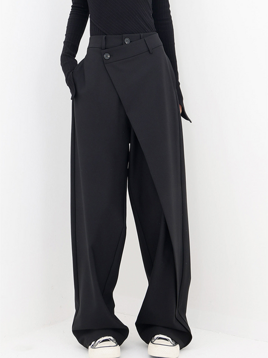 Comfortable Loose Fit Women's Trousers - Pexav