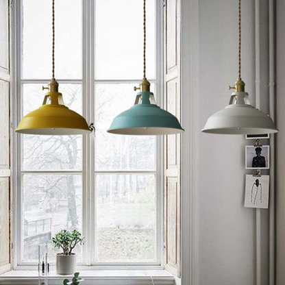 Modern Colorful LED Pendant Light - ChromaLuxe-Blue-Warm White-Nora Luxe