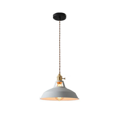 Modern Colorful LED Pendant Light - ChromaLuxe-Light Gray-Warm White-Nora Luxe