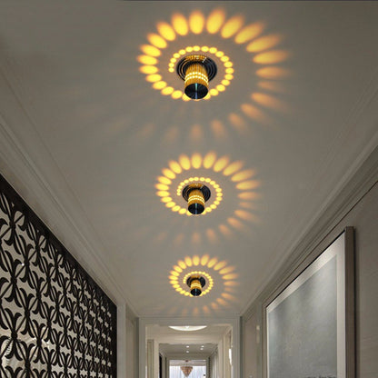 Modern LED Spiral Lamp - LumoSpiral-Cold White-Nora Luxe