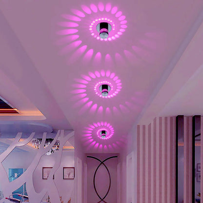 Modern LED Spiral Lamp - LumoSpiral-Cold White-Nora Luxe