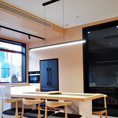 Slim Contemporary LED Pendant Lighting Bar