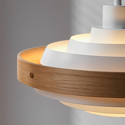 Sleek Simple Hanging Shade Pendant Light