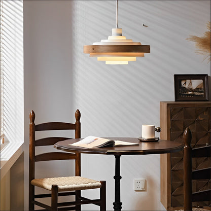 Sleek Simple Hanging Shade Pendant Light