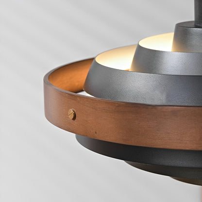 Sleek Simple Hanging Shade Pendant Light