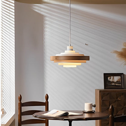 Sleek Simple Hanging Shade Pendant Light